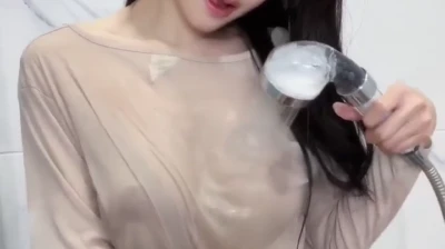 모르와 함께 야시꾸리한 샤워하기